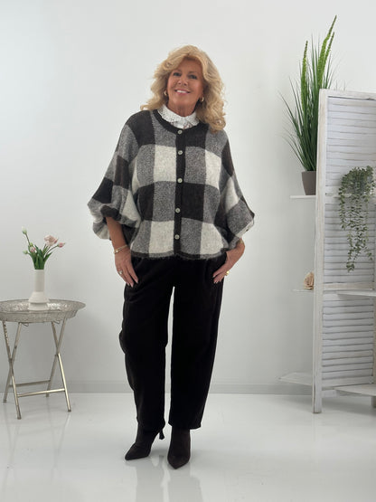 Elegante Hose in einem sanftem Schoko (38-42/44)