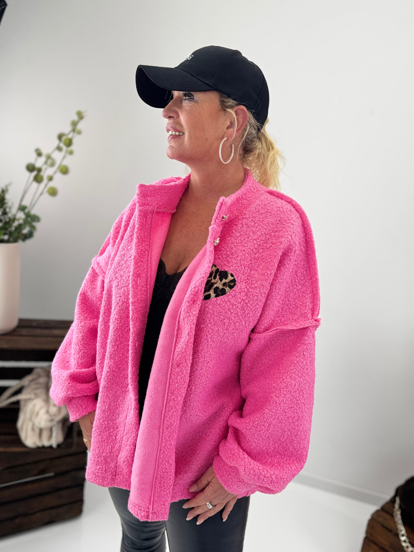 Jacke in Pink (38-46)