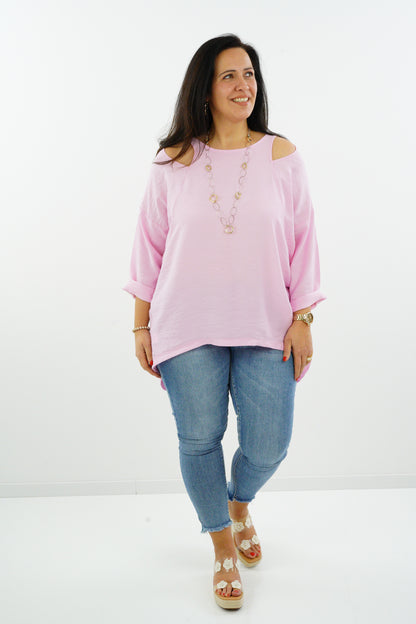 Bluse "Candy" (42-46) candyrosa