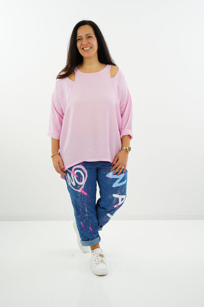 Bluse "Candy" (42-46) candyrosa
