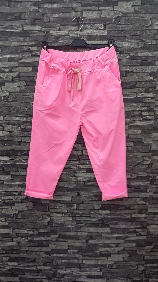 Capri Hose in Neonpink (38-42+)