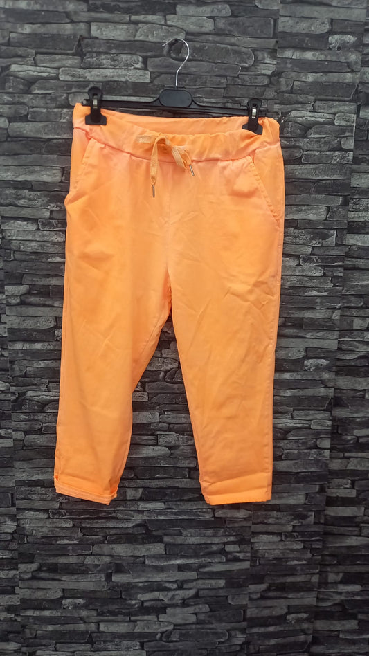 Capri Hose in Neonorange (38-42+)