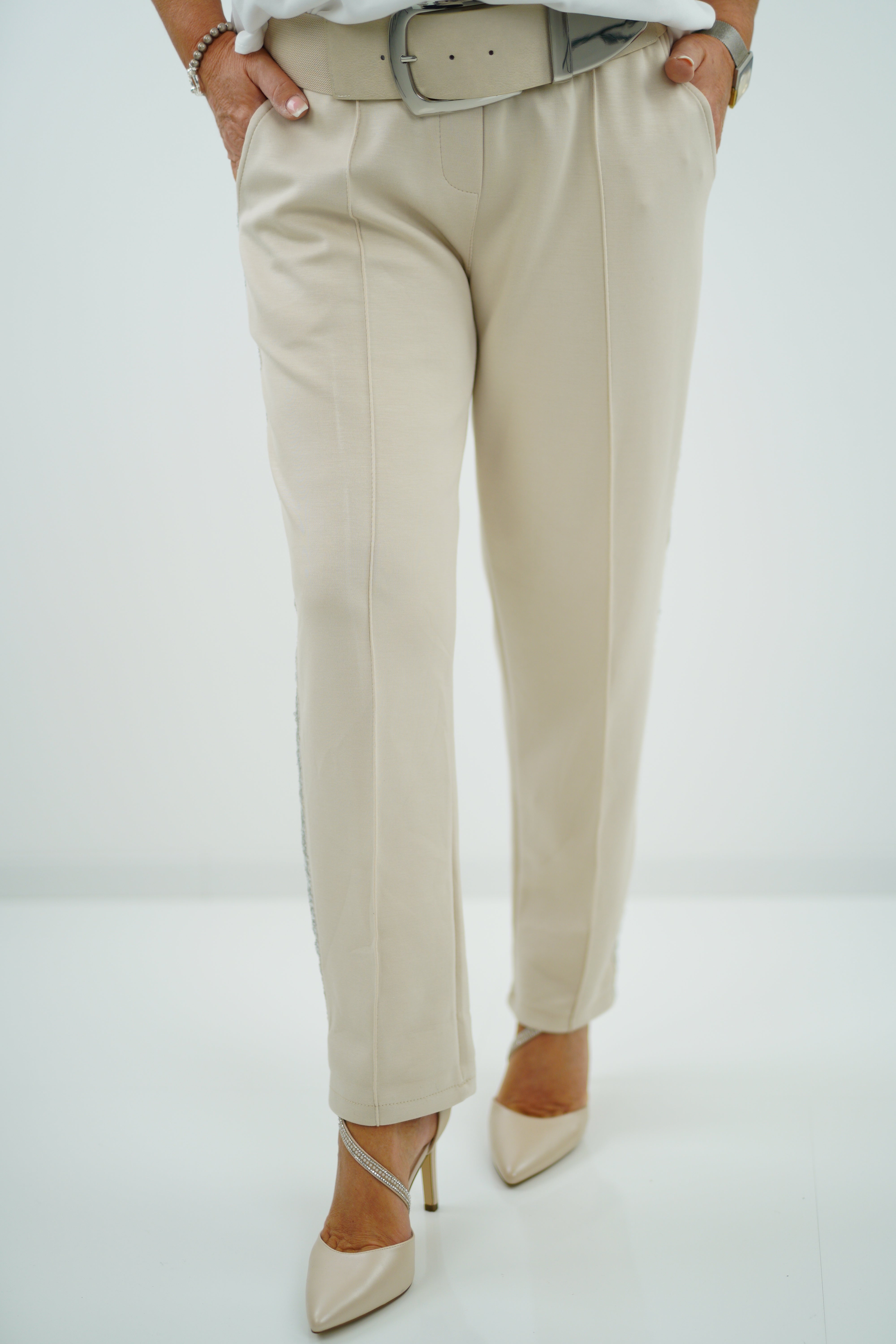 Joggpant "Glamour" (38-42) beige