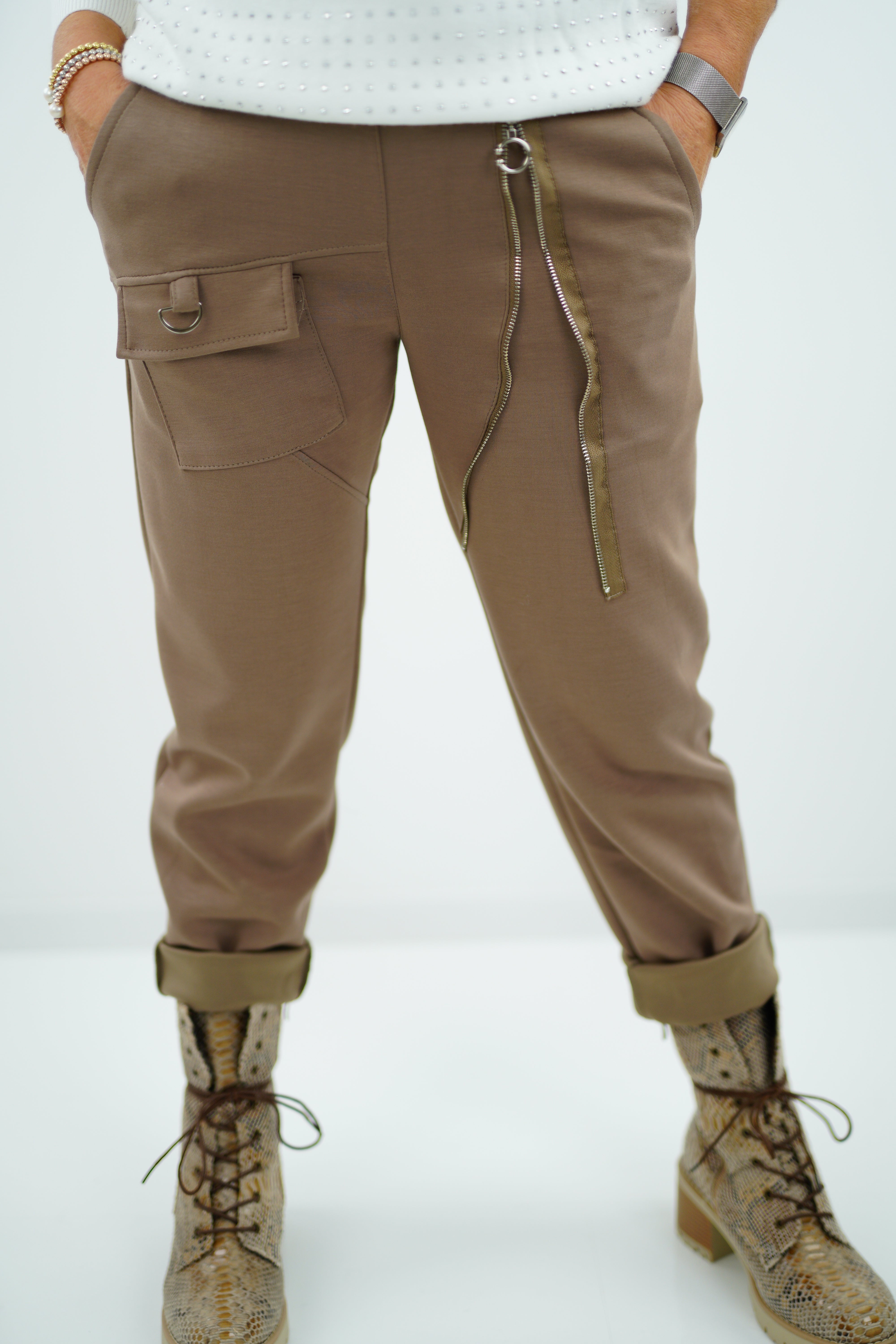 Joggpant "Liz" (38-42) taupe