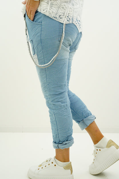 Joggpant "Spitze" (38-42+) jeansblau
