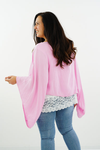 Mousselin-Poncho "Presley" (Onesize 38-46)