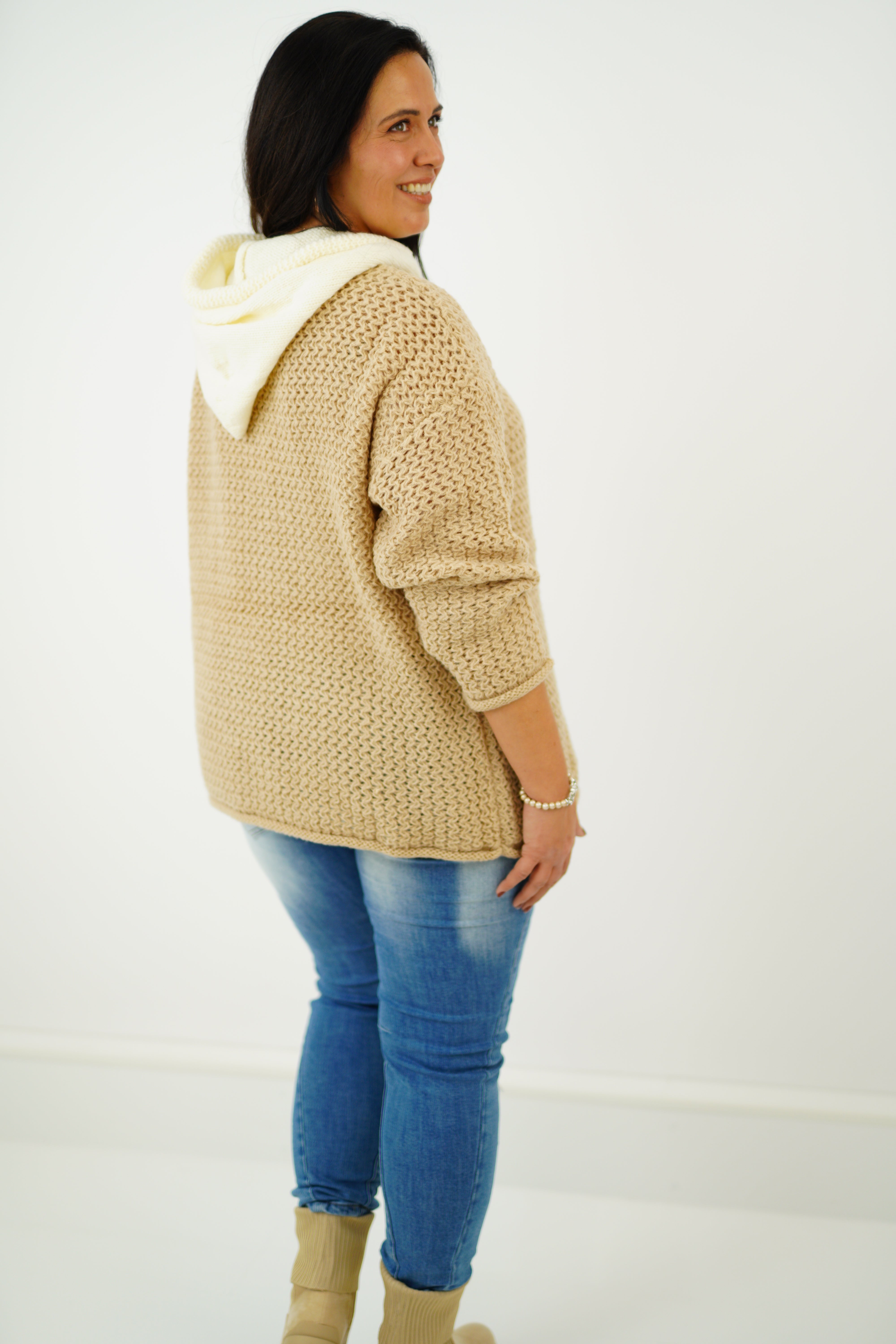 Pullover "Chrissi" (38-44) beige