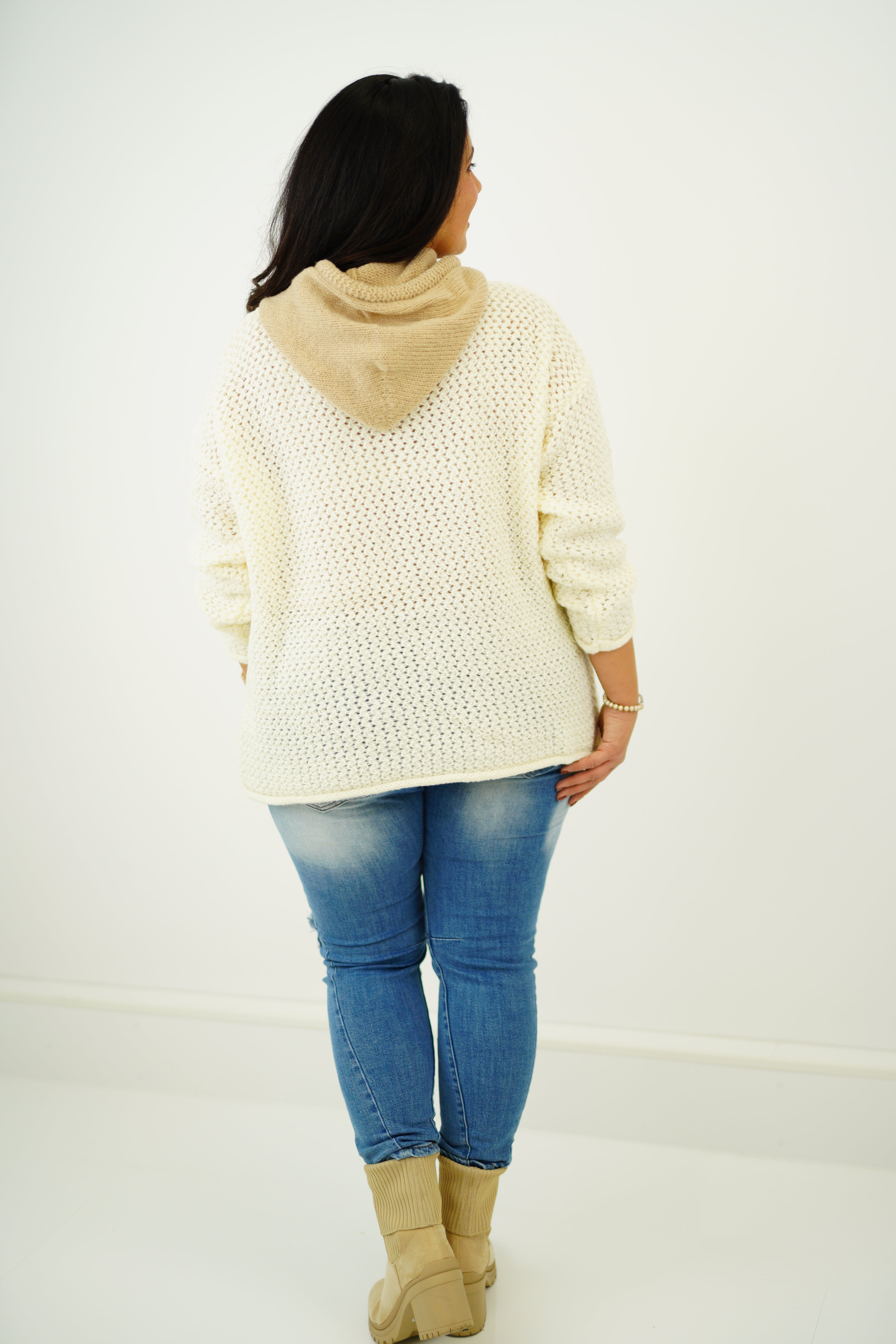 Pullover "Chrissi" (38-44) ecru