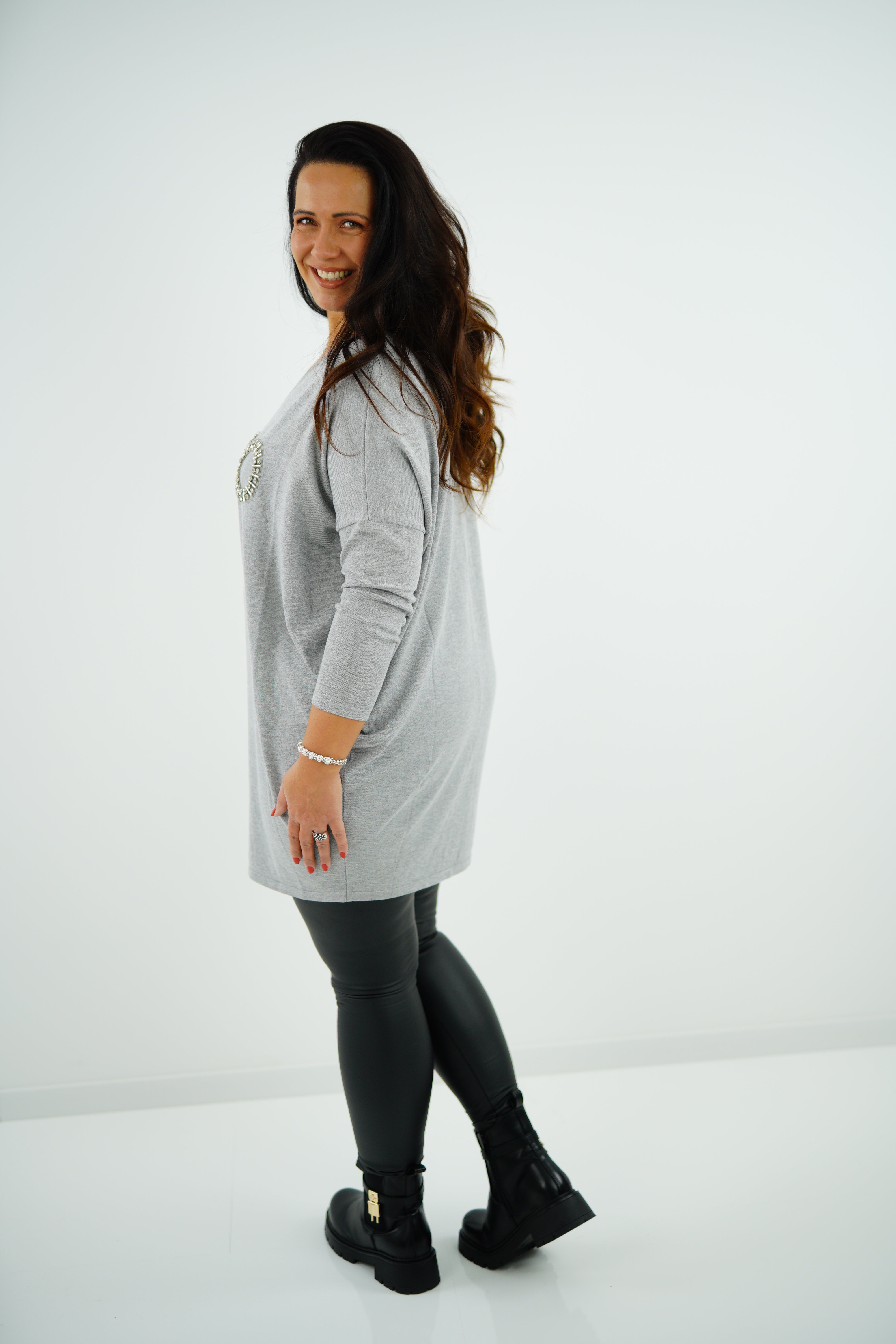 Pullover "Rebecca" (42-46) grau