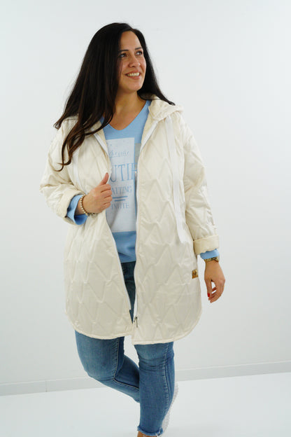 Steppjacke "Alina" (40-44) creme
