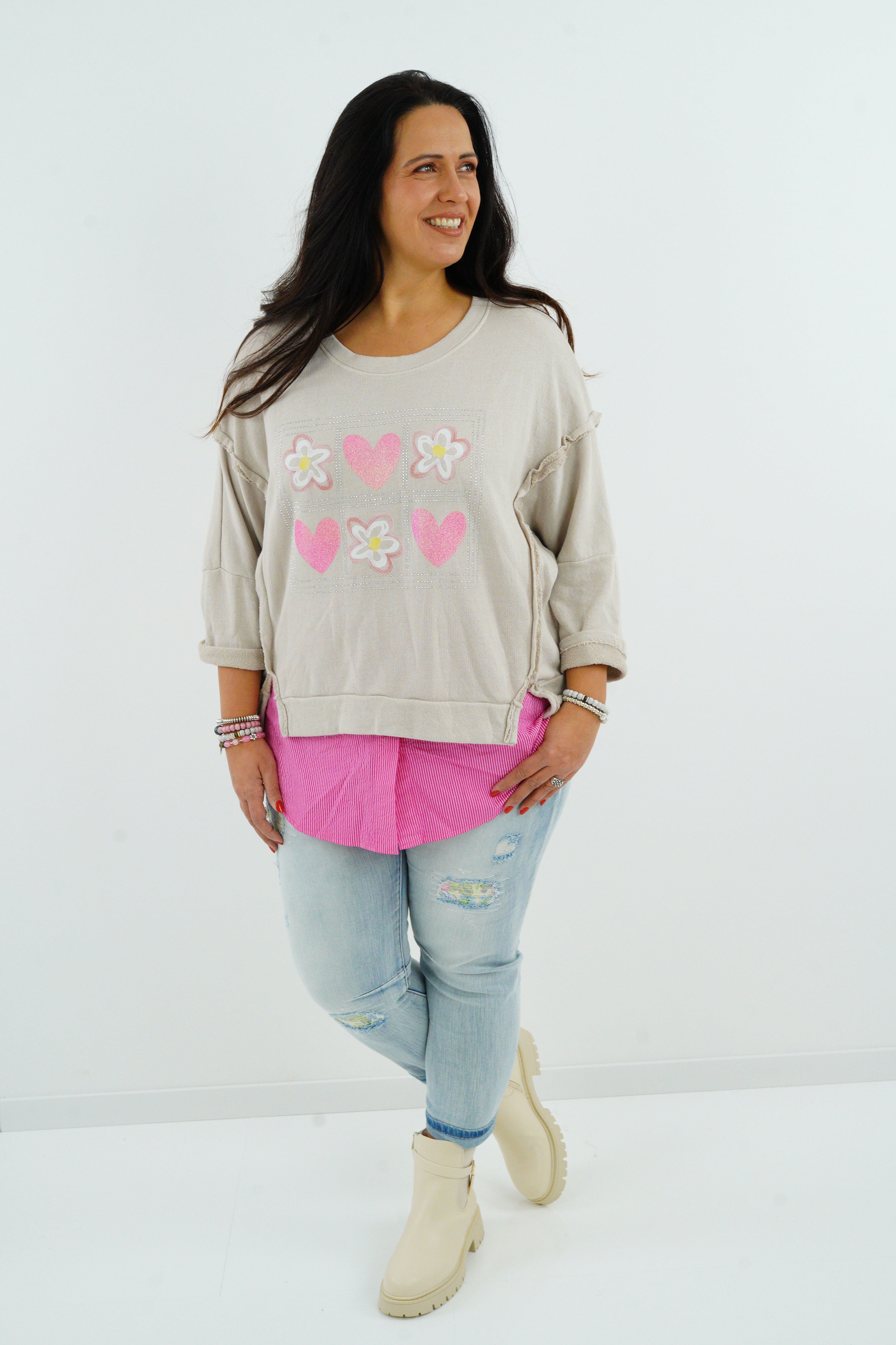 Sweatshirt "Flower" (40-44)