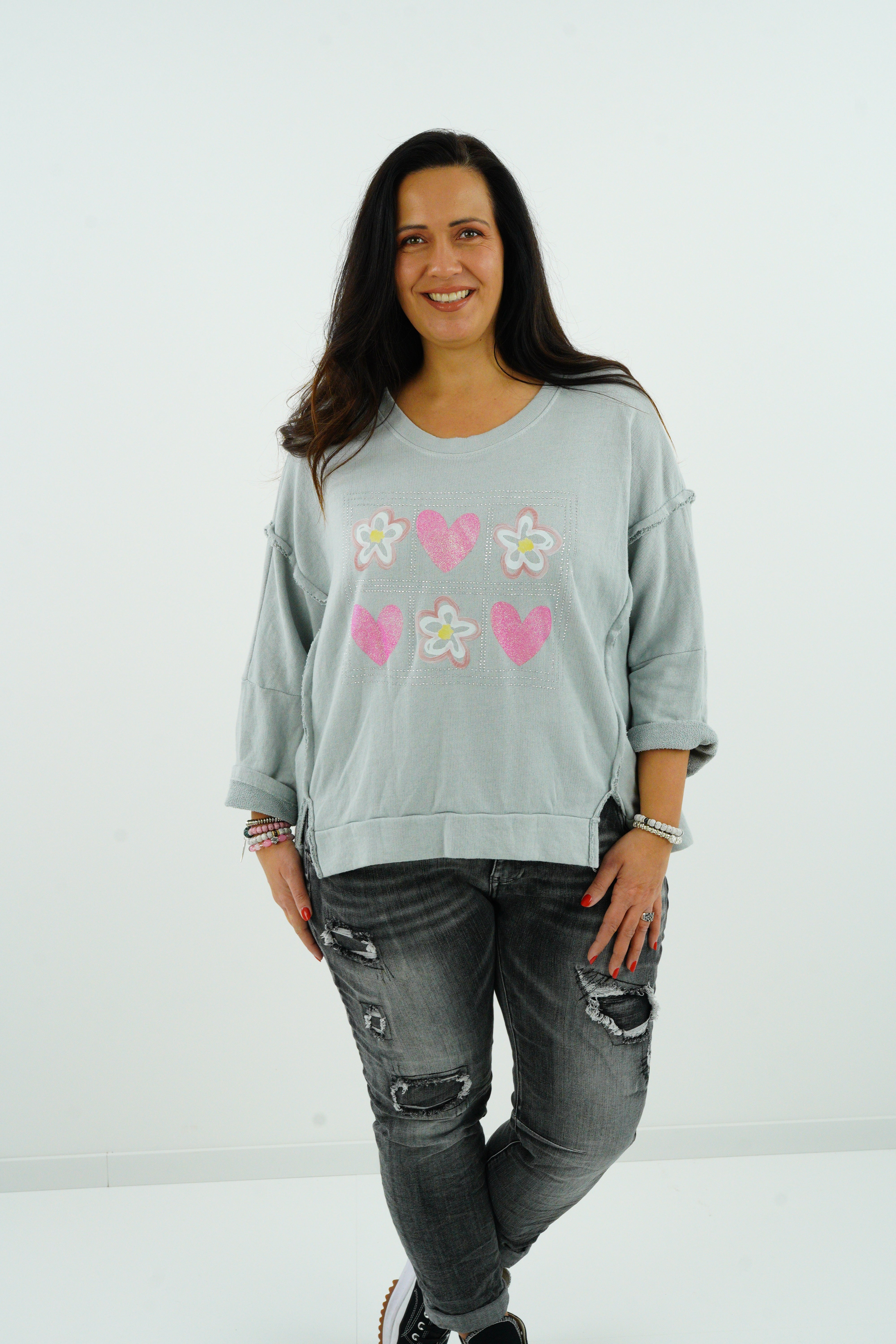 Sweatshirt "Flower" (40-44)